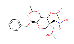 Benzyl 2,3,4-Tri-O-acetyl-4-nitromethyl-β-D-arabinopyranoside
