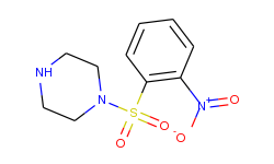 1-[(2-nitrophenyl)sulfonyl]piperazine