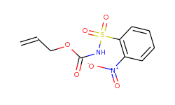 n-allyloxycarbonyl-2-nitrobenzenesulfonamide