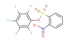 2,3,4,5,6-pentafluorophenyl 2-nitrobenzenesulfonate