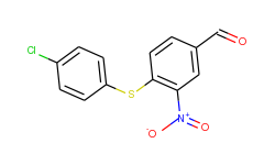 4-[(4-chlorophenyl)sulfanyl]-3-nitrobenzenecarbaldehyde