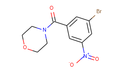 n-(3-bromo-5-nitrobenzoyl)morpholine