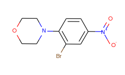 4-(2-bromo-4-nitrophenyl)morpholine