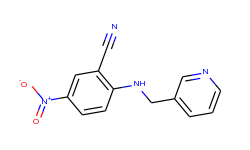 5-nitro-2-[(pyridin-3-ylmethyl)amino]benzonitrile
