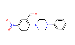 5-nitro-2-(4-phenylpiperazino)benzenecarbaldehyde