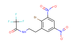n-(2-bromo-3,5-dinitrophenethyl)-2,2,2-trifluoroacetamide