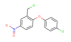 2-(chloromethyl)-1-(4-chlorophenoxy)-4-nitrobenzene