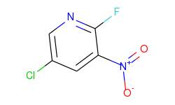 5-chloro-2-fluoro-3-nitropyridine