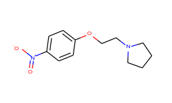 1-(2-(4-nitrophenoxy)ethyl)pyrrolidine