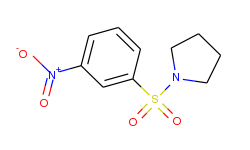 1-(3-nitrophenylsulfonyl)pyrrolidine