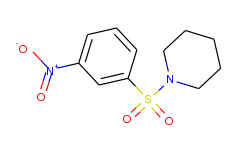 1-(3-nitrophenylsulfonyl)piperidine