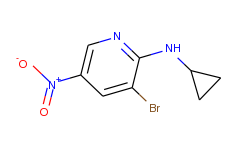 3-bromo-n-cyclopropyl-5-nitropyridin-2-amine