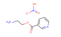 3-Pyridinecarboxylic acid, 2-aminoethyl ester, mononitrate