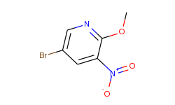 Pyridine, 5-bromo-2-methoxy-3-nitro-