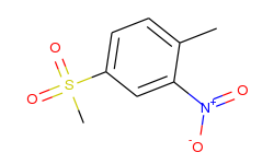 Benzene, 1-methyl-4-(methylsulfonyl)-2-nitro-