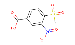4-(methylsulfonyl)-3-nitrobenzoic acid