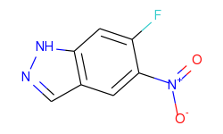 1H-Indazole, 6-fluoro-5-nitro-