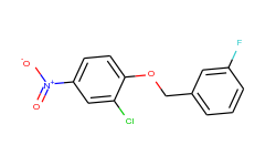 2-chloro-1-(3-fluoro-benzyloxy)-4-nitro-benzene