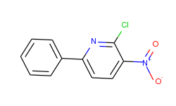 Pyridine, 2-chloro-3-nitro-6-phenyl-