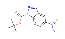1H-Indazole-1-carboxylic acid, 5-nitro-, 1,1-dimethylethyl ester