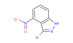 1H-Indazole, 3-bromo-4-nitro-