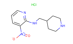 (3-Nitro-pyridin-2-yl)-piperidin-4-ylmethyl-amine hydrochloride