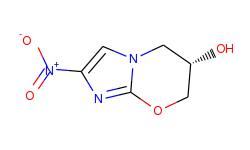 5H-Imidazo[2,1-b][1,3]oxazin-6-ol, 6,7-dihydro-2-nitro-, (6S)-