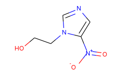 1H-Imidazole-1-ethanol, 5-nitro-