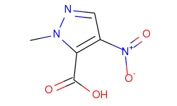 1H-Pyrazole-5-carboxylic acid, 1-methyl-4-nitro-