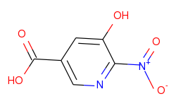 3-Pyridinecarboxylic acid, 5-hydroxy-6-nitro-