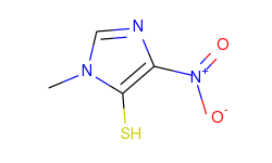 5-MERCAPTO-1-METHYL-4-NITROIMIDAZOLE
