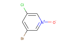 3-bromo-5-chloropyridine 1-oxide