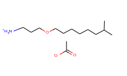 3-(isononyloxy)propylammonium acetate