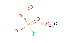 Calcium fluorophosphate dihydrate