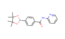 N-pyridin-2-yl-4-(4,4,5,5-tetramethyl-1,3,2-dioxaborolan-2-yl)benzamide