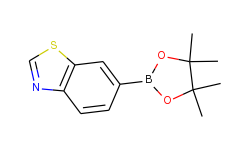 6-(4,4,5,5-Tetramethyl-1,3,2-dioxaborolan-2-yl)benzo[d]thiazole
