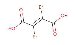 2-Butenedioic acid, 2,3-dibromo-, (E)-
