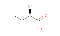 Butanoic acid, 2-bromo-3-methyl-, (2R)-