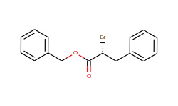 (r)-benzyl 2-bromo-3-phenylpropionate