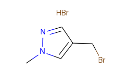 1H-Pyrazole, 4-(bromomethyl)-1-methyl-, monohydrobromide