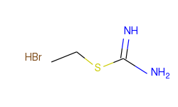 Carbamimidothioic acid, ethyl ester, monohydrobromide