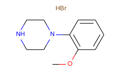 Piperazine, 1-(2-methoxyphenyl)-, monohydrobromide
