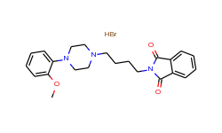 1-(2-methoxyphenyl)-4-(4-phthalimidobutyl)piperazinehydrobromide