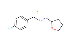 (4-fluoro-benzyl)-(tetrahydro-furan-2-ylmethyl)-amine hydrobromide