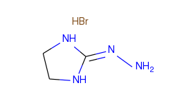 2-Imidazolidinone, hydrazone, monohydrobromide