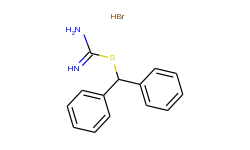 [(diphenylmethyl)sulfanyl]methanimidamide hydrobromide