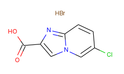 6-chloro-imidazo[1,2-a]pyridine-2-carboxylic acid hydrobromide