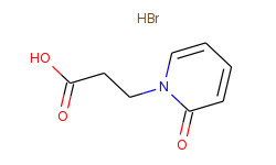 3-(2-oxo-2h-pyridin-1-yl)-propionic acid hydrobromide