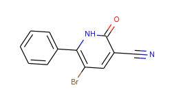 5-bromo-2-oxo-6-phenyl-1,2-dihydro-3-pyridinecarbonitrile