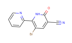 5-bromo-2-oxo-6-(2-pyridinyl)-1,2-dihydro-3-pyridinecarbonitrile